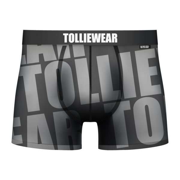 Tolliewear boxershort zwart print